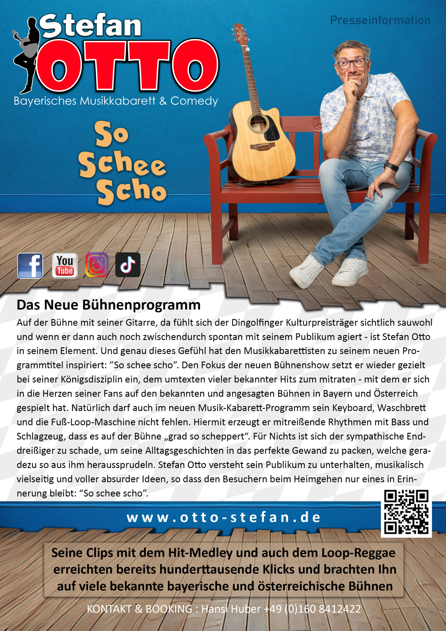 Presseinfo STEFAN OTTO Neues Programm